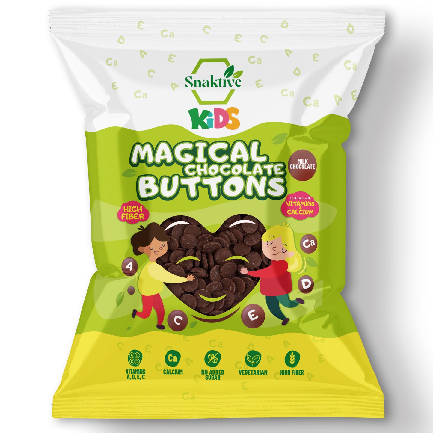 Magical Milk Chocolate Buttons (40g) Snaktive